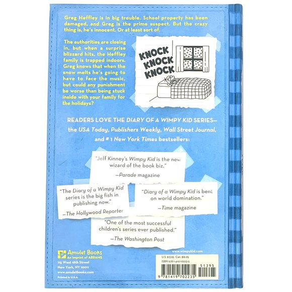 DIARY OF A WIMPY KID by Jeff Kinney Cabin Fever & The Meltdown (Hardcovers) NEW - Picture 3 of 5